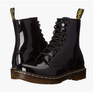 Dr. Martens Black Patent Leather boots US Women's 11  - Never Worn/In the Box